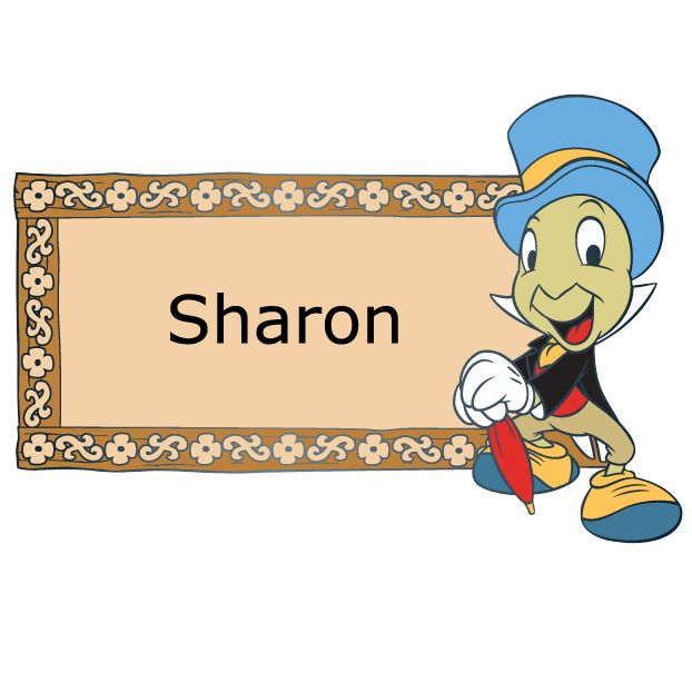 Personalized Name Tag Jiminy Cricket Pin