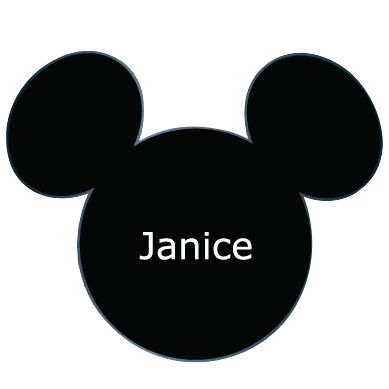 Personalized Name Tag Mickey Mouse Icon Pin