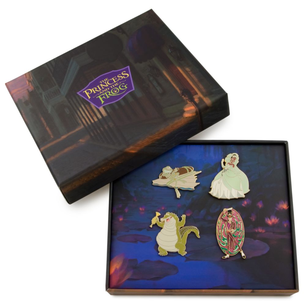 The Princess and the Frog Mystery Pin Set - 4-Pc.