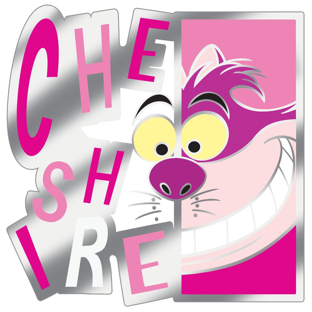 Modern Art Series Cheshire Cat Pin