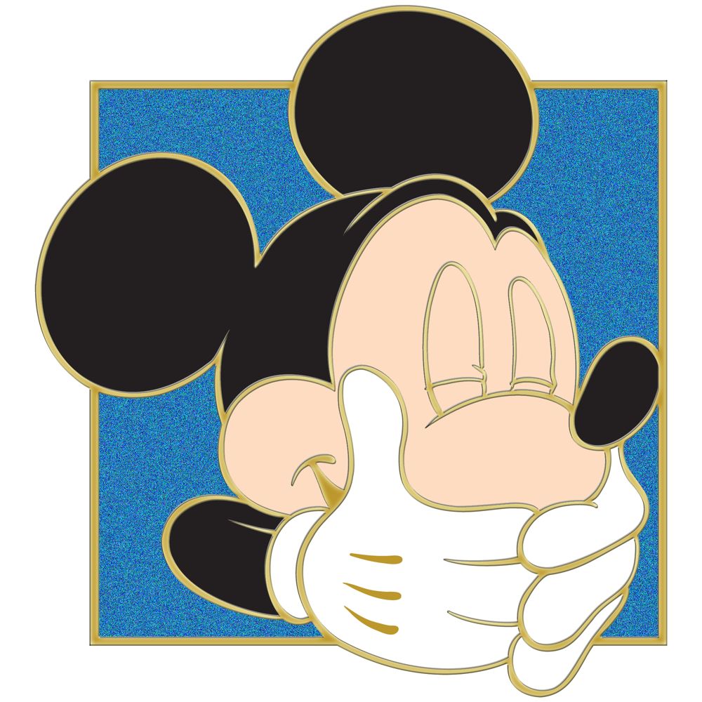Portrait Series Mickey Mouse Pin
