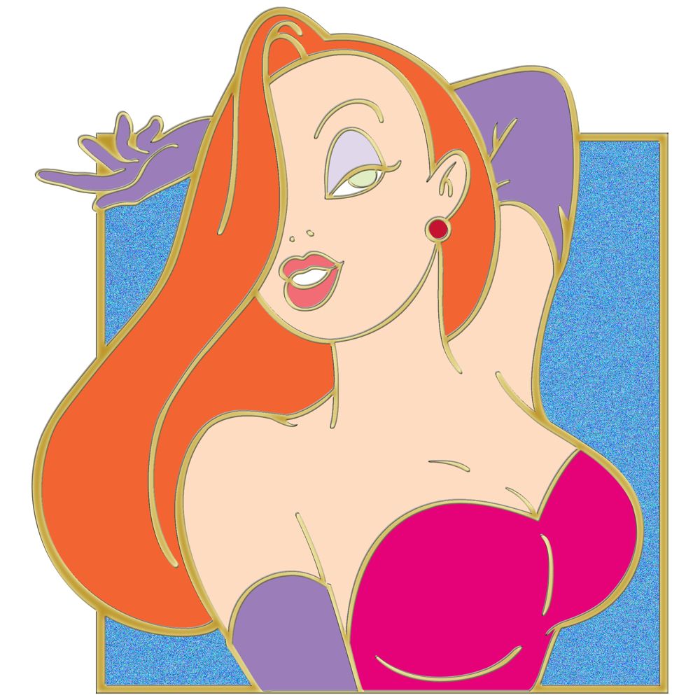 Portrait Series Jessica Rabbit Pin