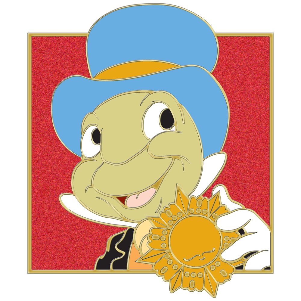 Portrait Series Jiminy Cricket Pin