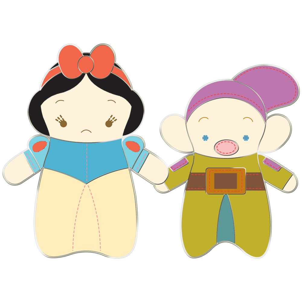 Pook-a-Looz Series Snow White and Dopey Pin