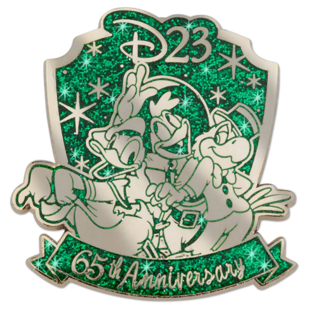 D23 Membership Exclusive Three Caballeros 65th Anniversary Pin