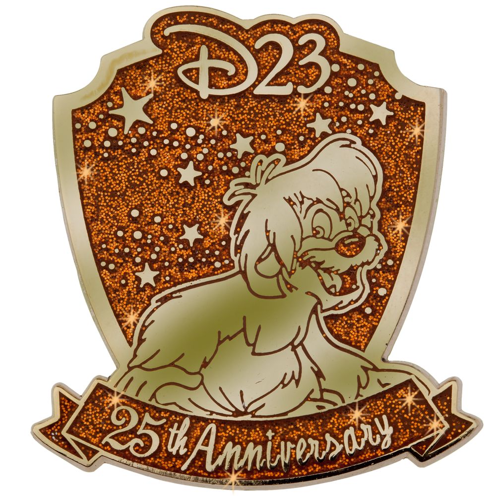 D23 Membership Exclusive 25th Anniversary The Black Cauldron Pin