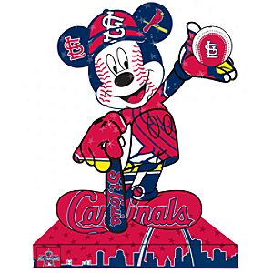 St Louis Cardinals Mickey Mouse Pin