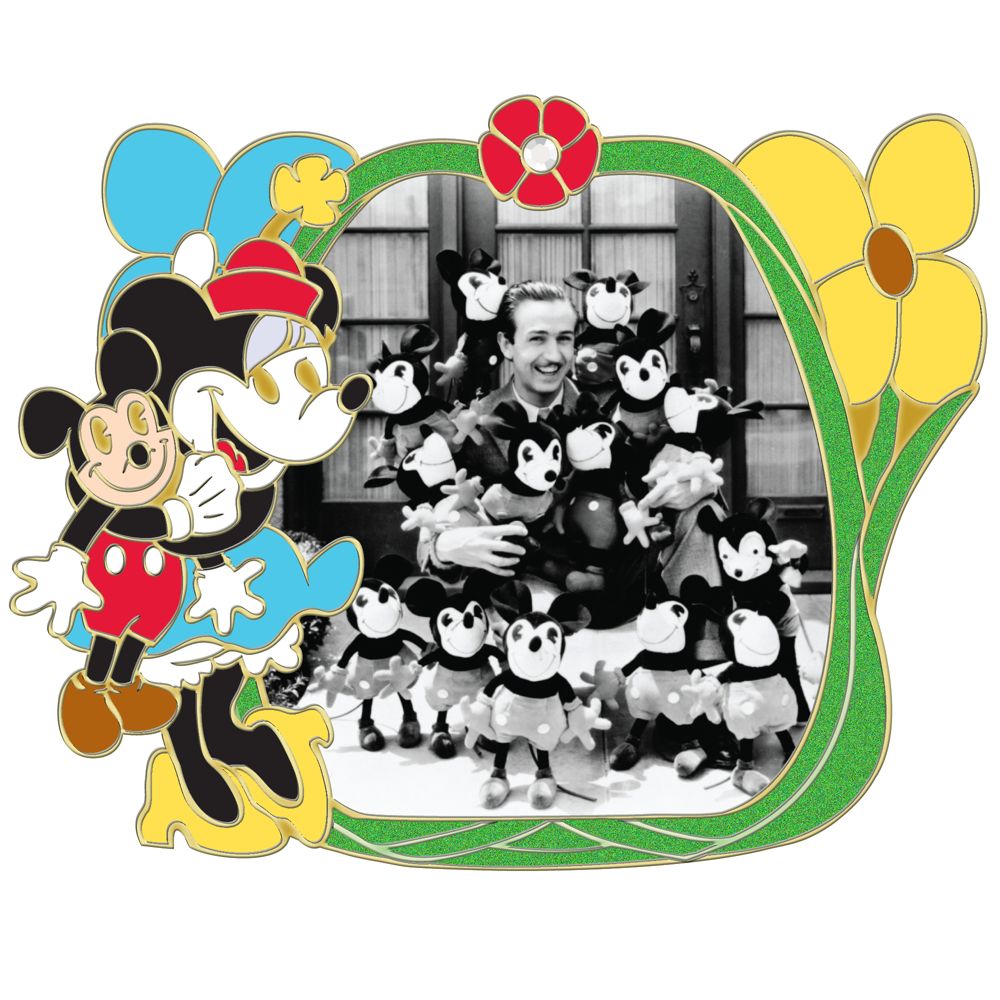 110th Legacy Collection Walt Disney and Minnie Mouse Pin