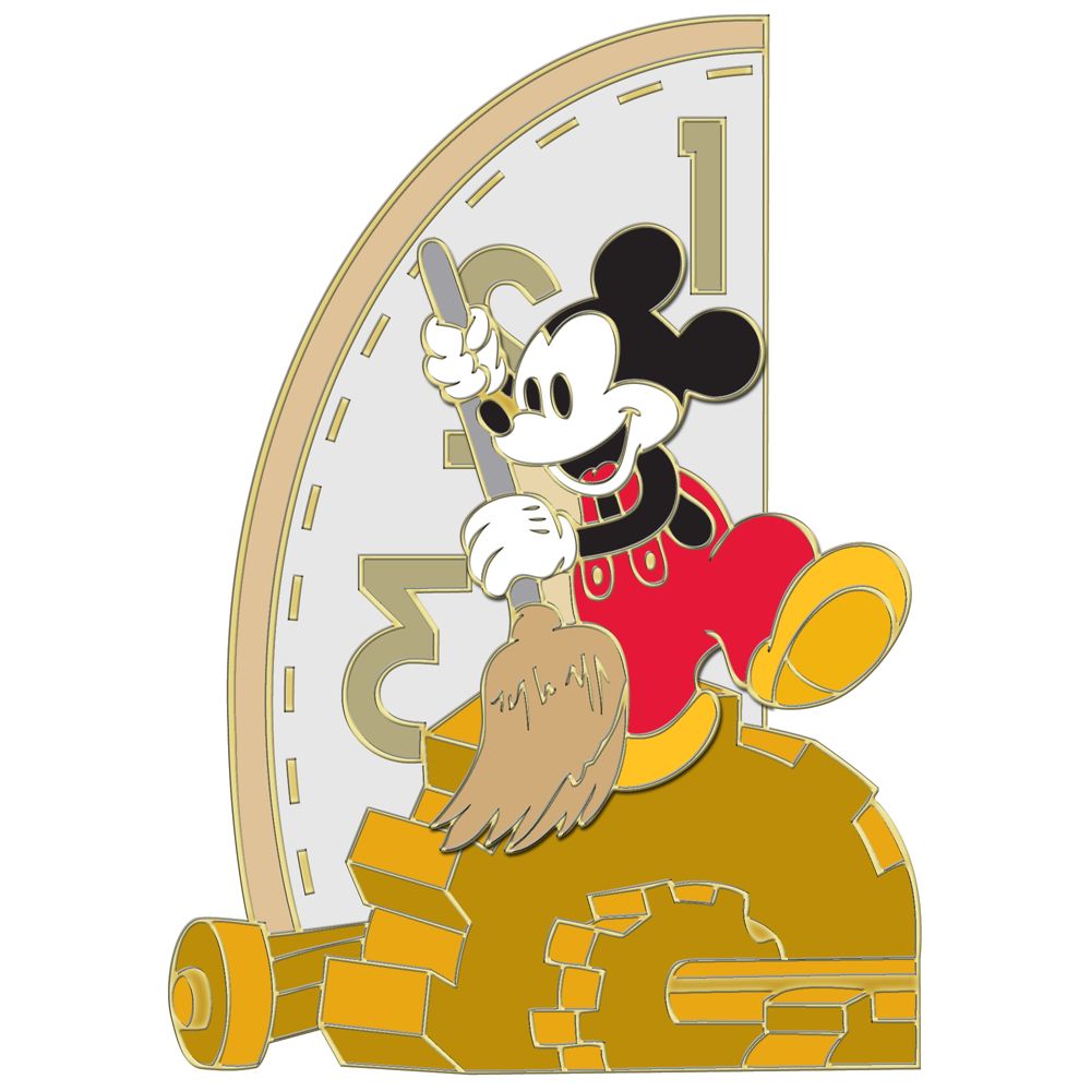 110th Legacy Collection Clock Cleaners Mickey Mouse Pin