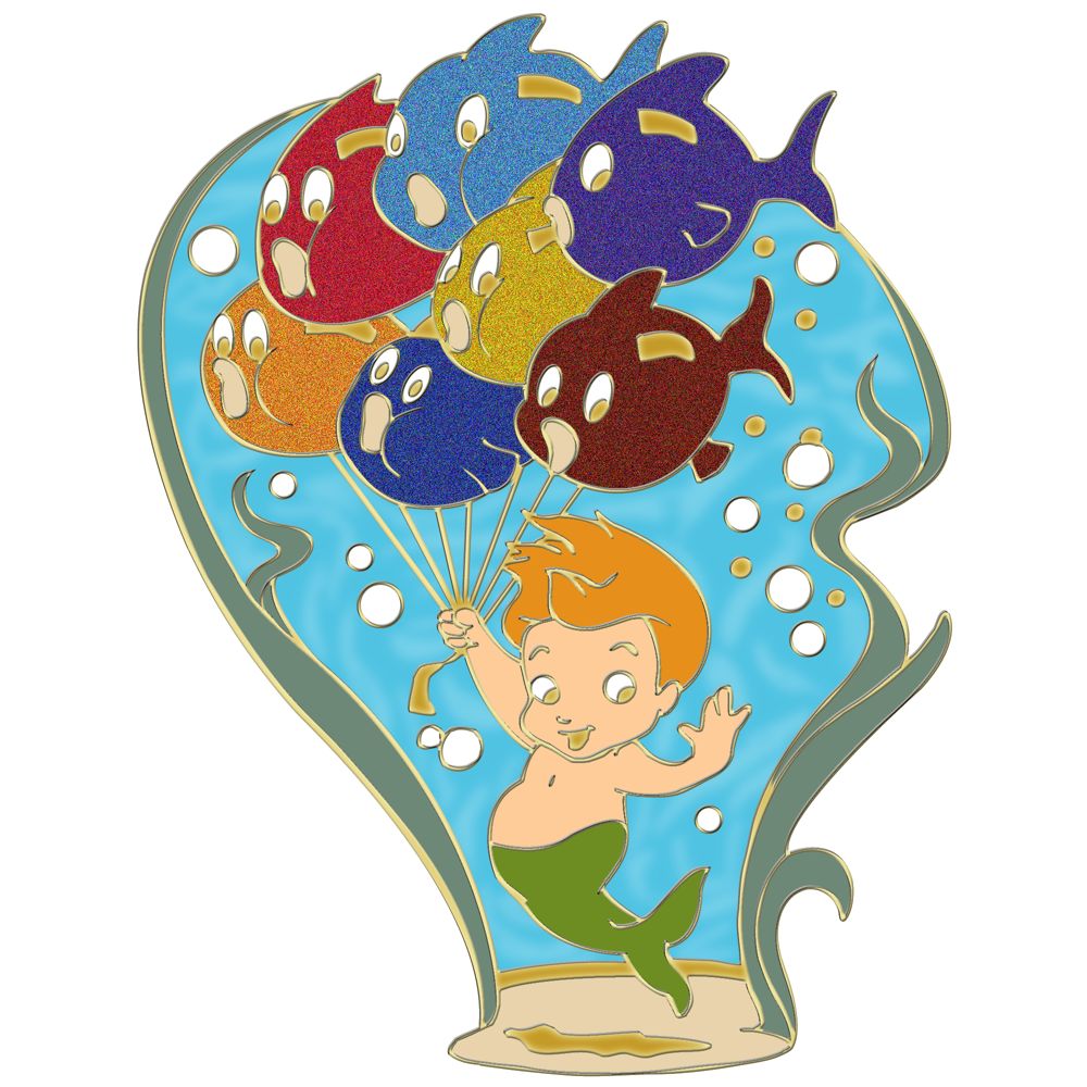 110th Legacy Collection Merbabies Pin