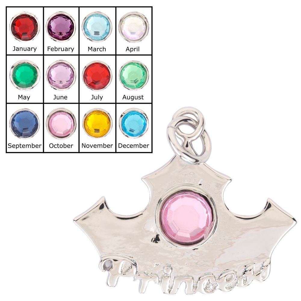 Princess Birthstone Pendant