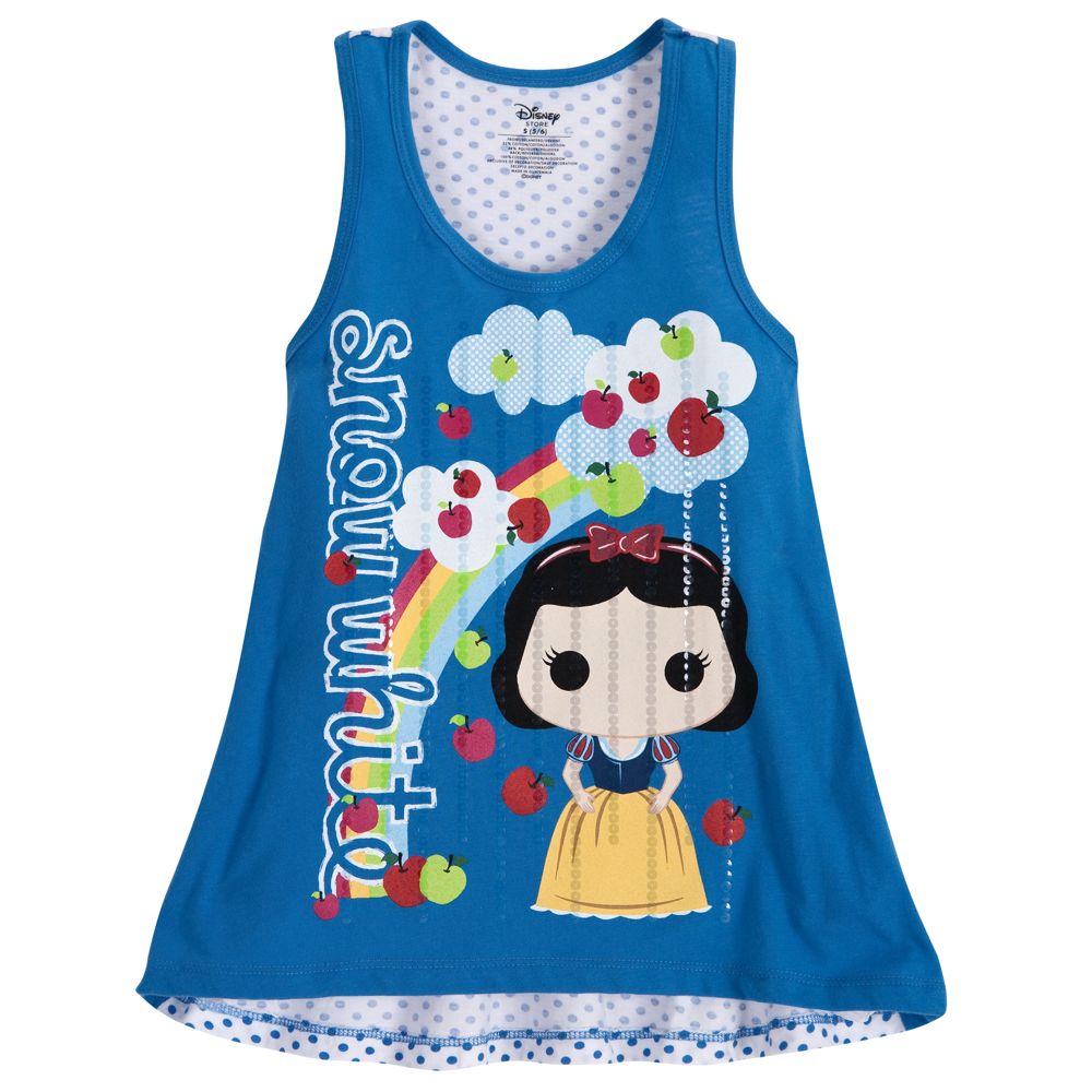 POP! Snow White Tank Tee for Girls