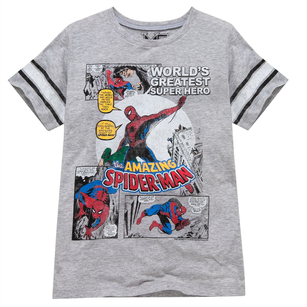 Comic Spider-Man Tee by Mighty Fine for Boys