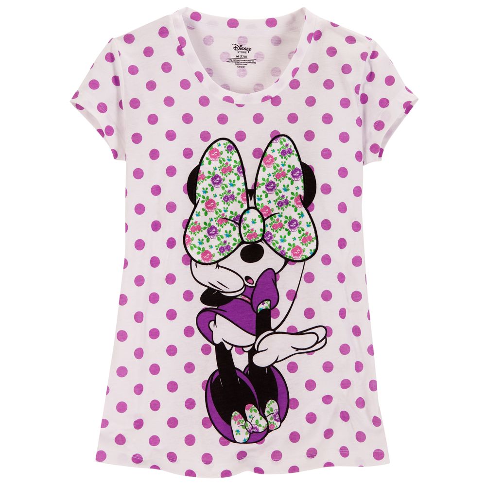 Polka Dot Minnie Mouse Tee for Girls