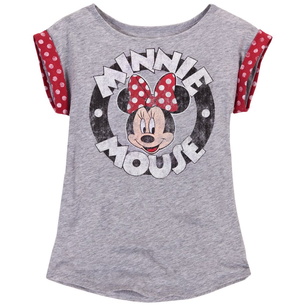 Logo Minnie Mouse Tee for Girls