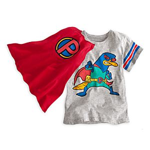 Perry Mission Marvel Tee for Boys with Cape