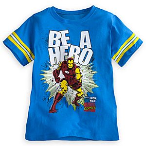 Iron Man Tee for Boys by Mighty Fine