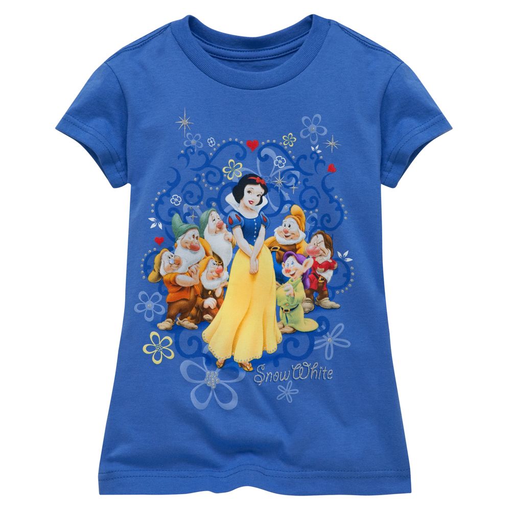Snow White Tee for Girls -- Made With Organic Cotton
