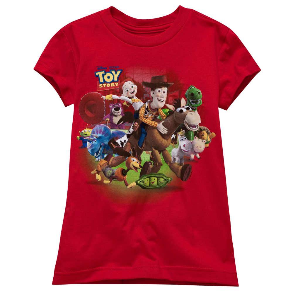 Red Toy Story 3 Tee for Kids -- Made With Organic Cotton
