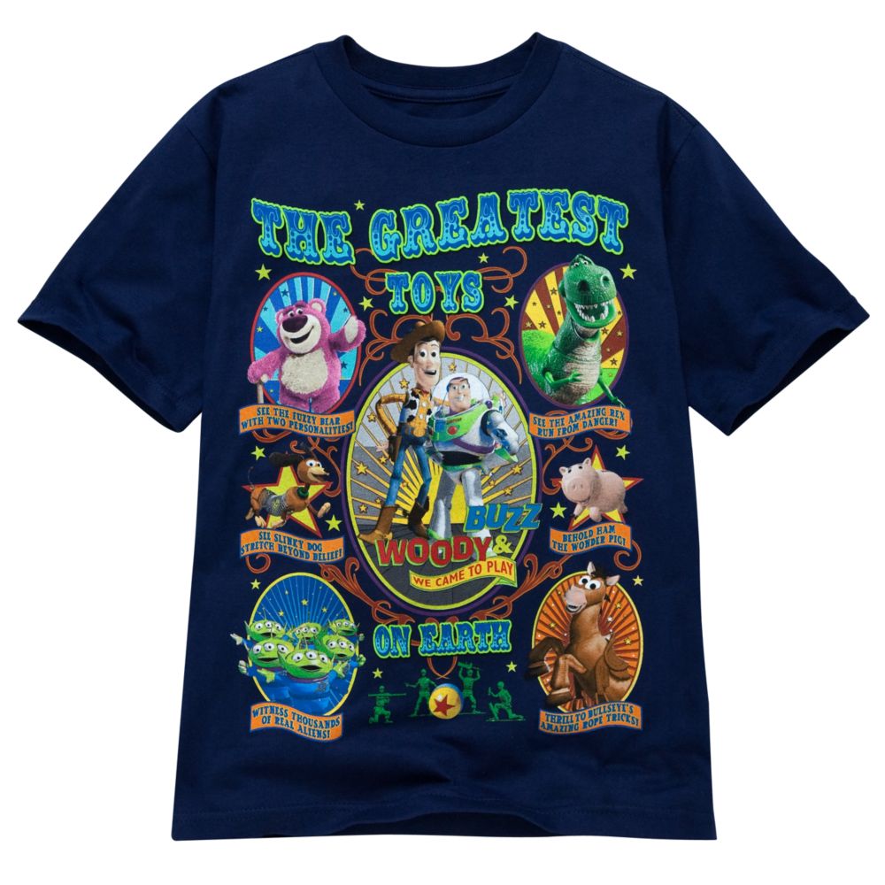 Circus Toy Story Tee for Kids -- Made With Organic Cotton