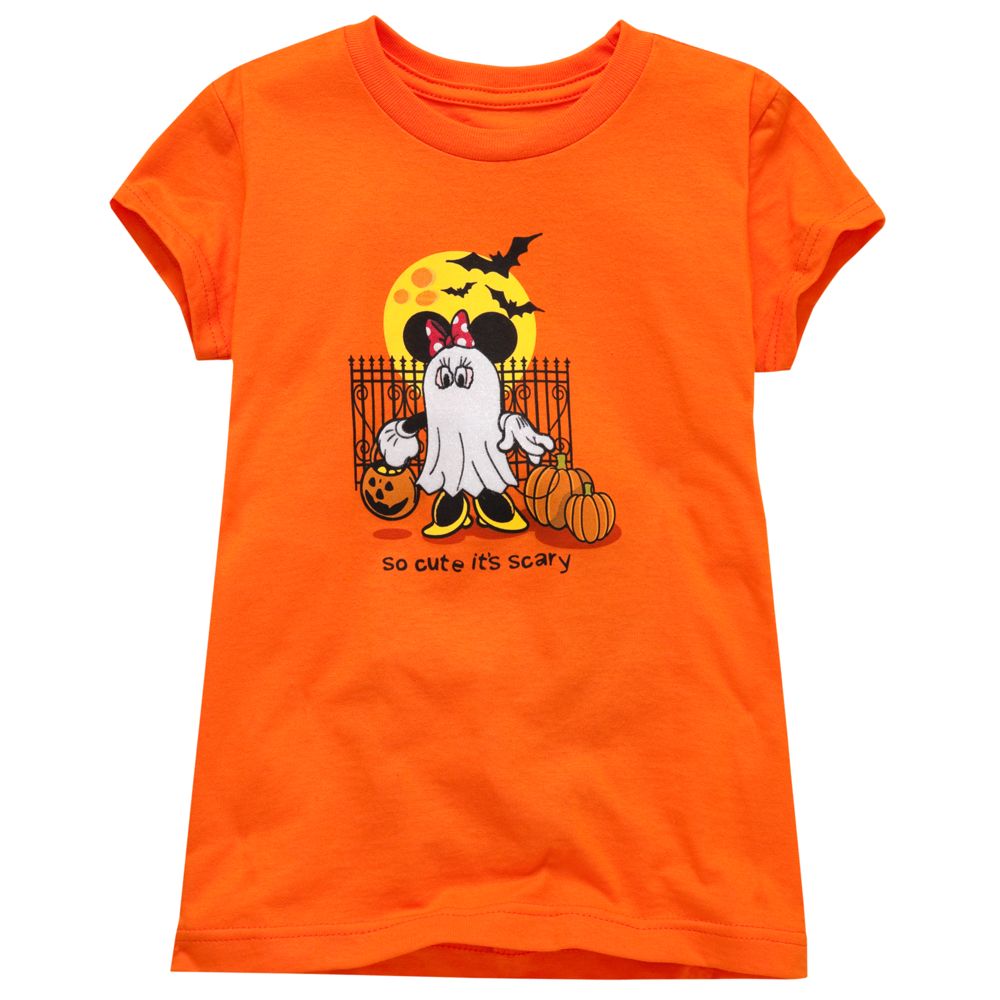 Halloween Minnie Mouse Tee for Girls