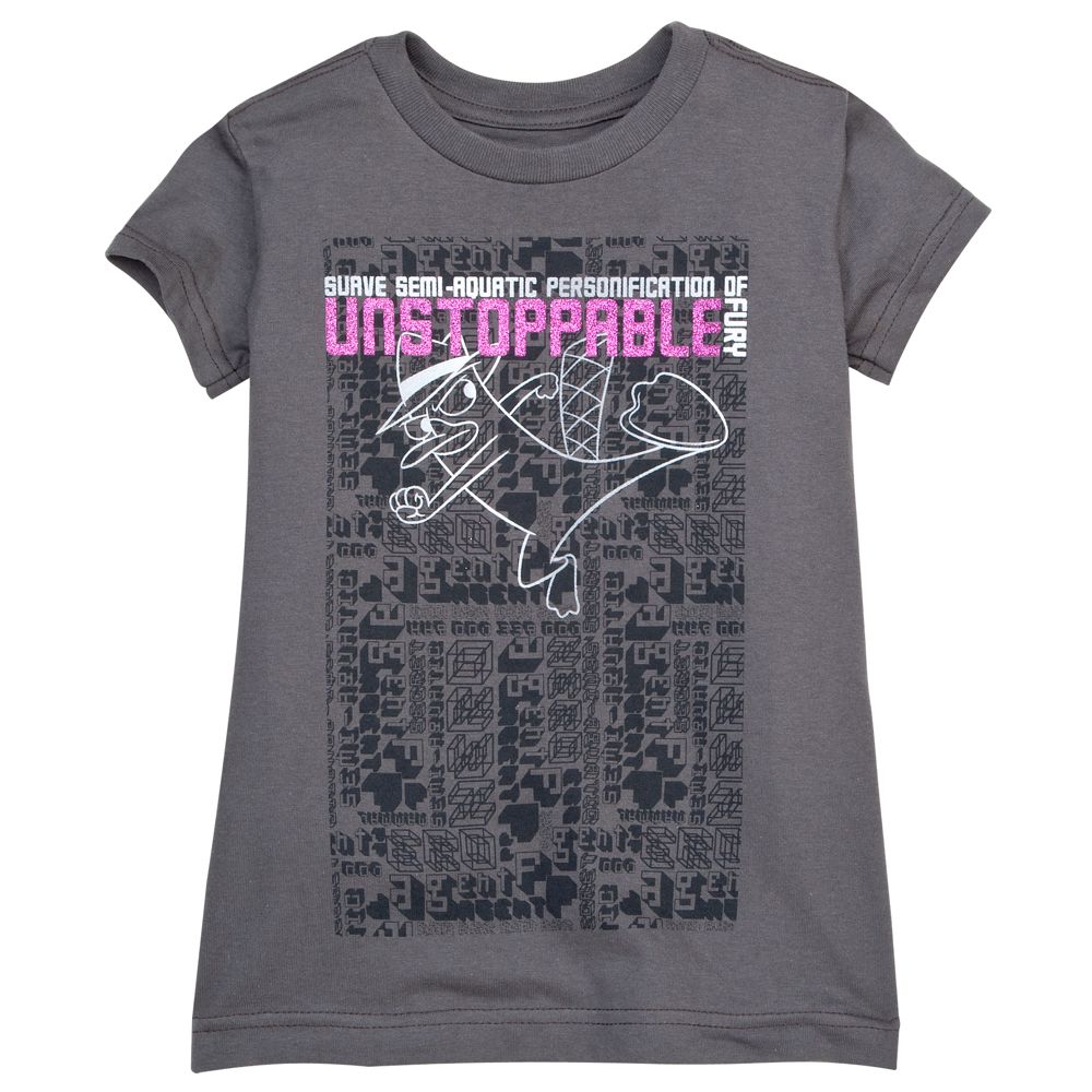 Suave Semi-Aquatic Personification of Unstoppable Fury Agent P Tee for Girls -- Made With Organic Cotton