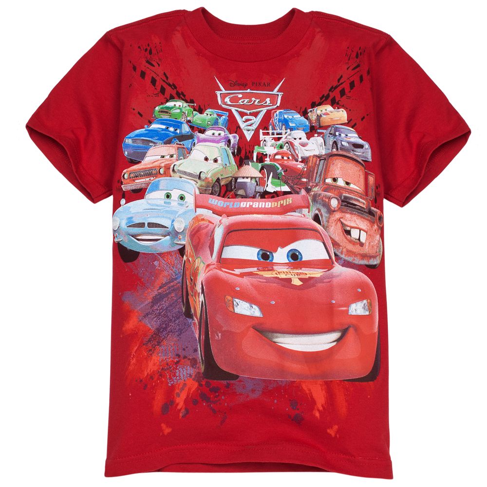 Cast of Cars 2 Tee for Boys