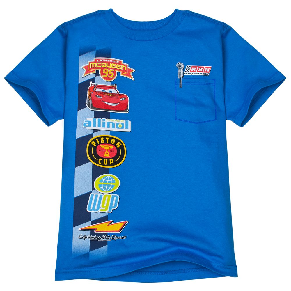 Patches Lightning McQueen Tee for Boys