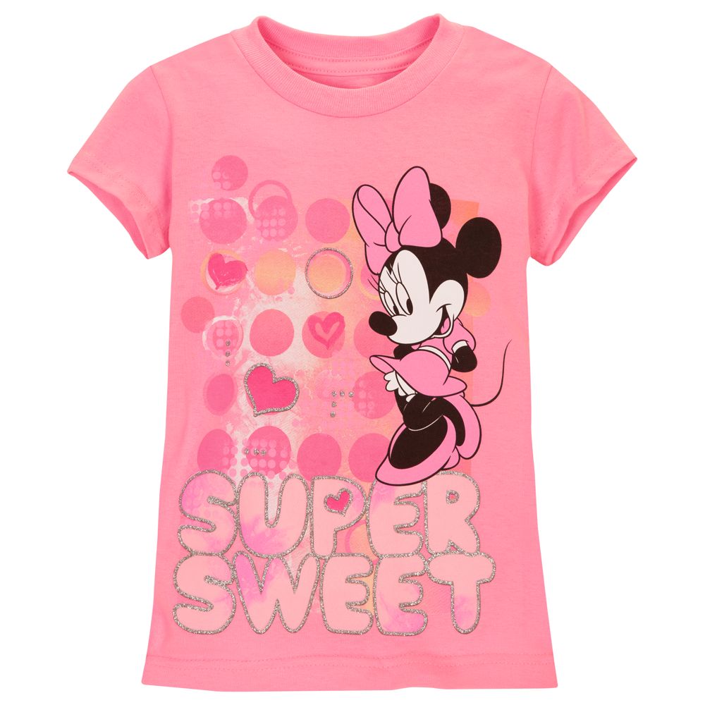 Super Sweet Minnie Mouse Tee for Girls