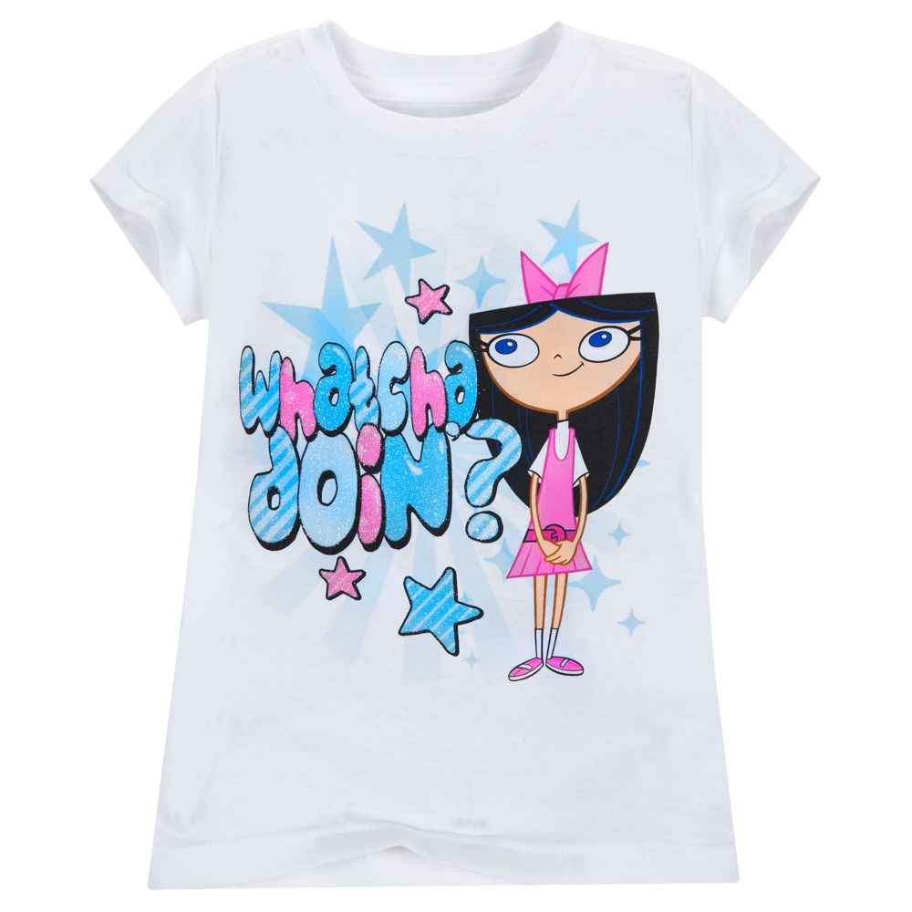 Isabella Whatcha Doin? Phineas and Ferb Tee for Girls