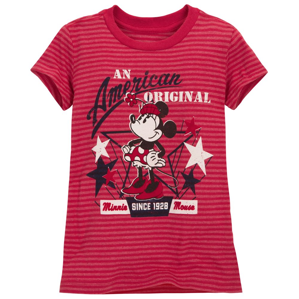 American Original Minnie Mouse Tee for Girls