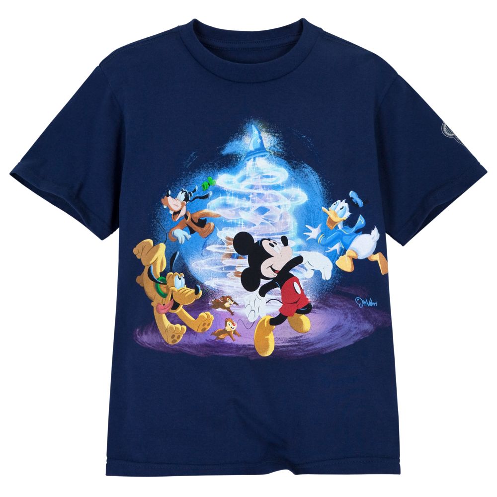 Disney Store 25th Anniversary World of Disney Tee for Boys