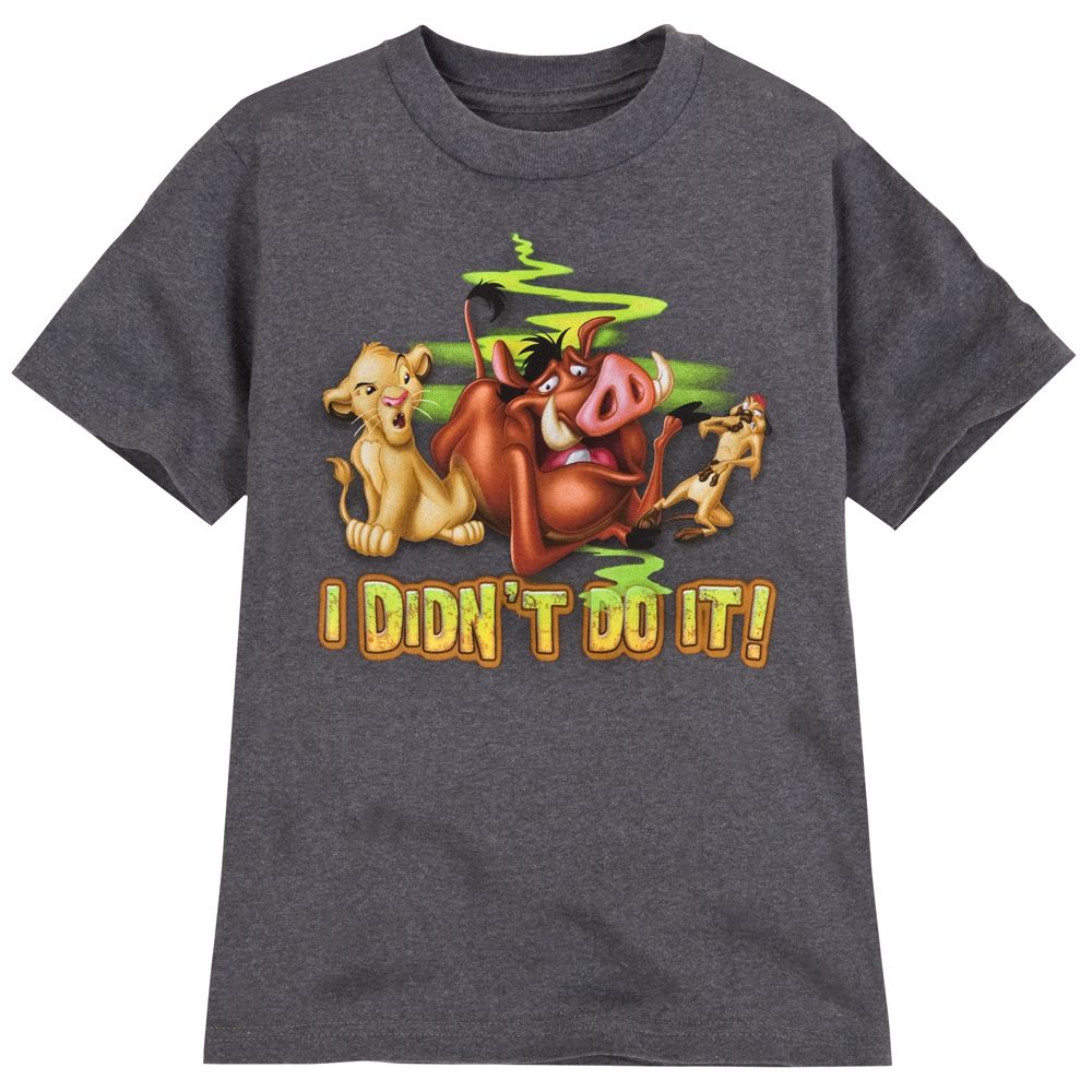 I Didnt Do It! The Lion King Tee for Boys