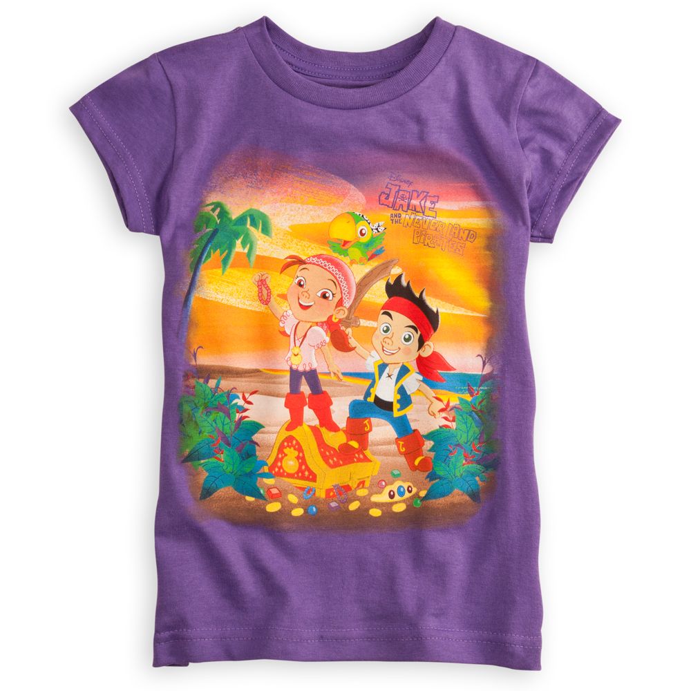 Jake and the Never Land Pirates Tee for Girls