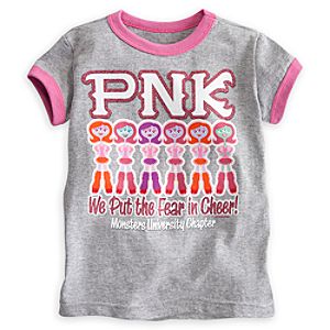 Monsters University Ringer Tee for Girls