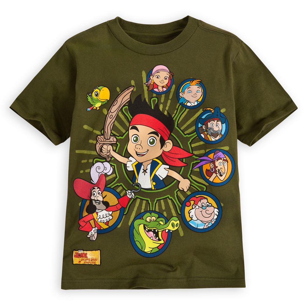 Jake and the Never Land Pirates Tee for Boys