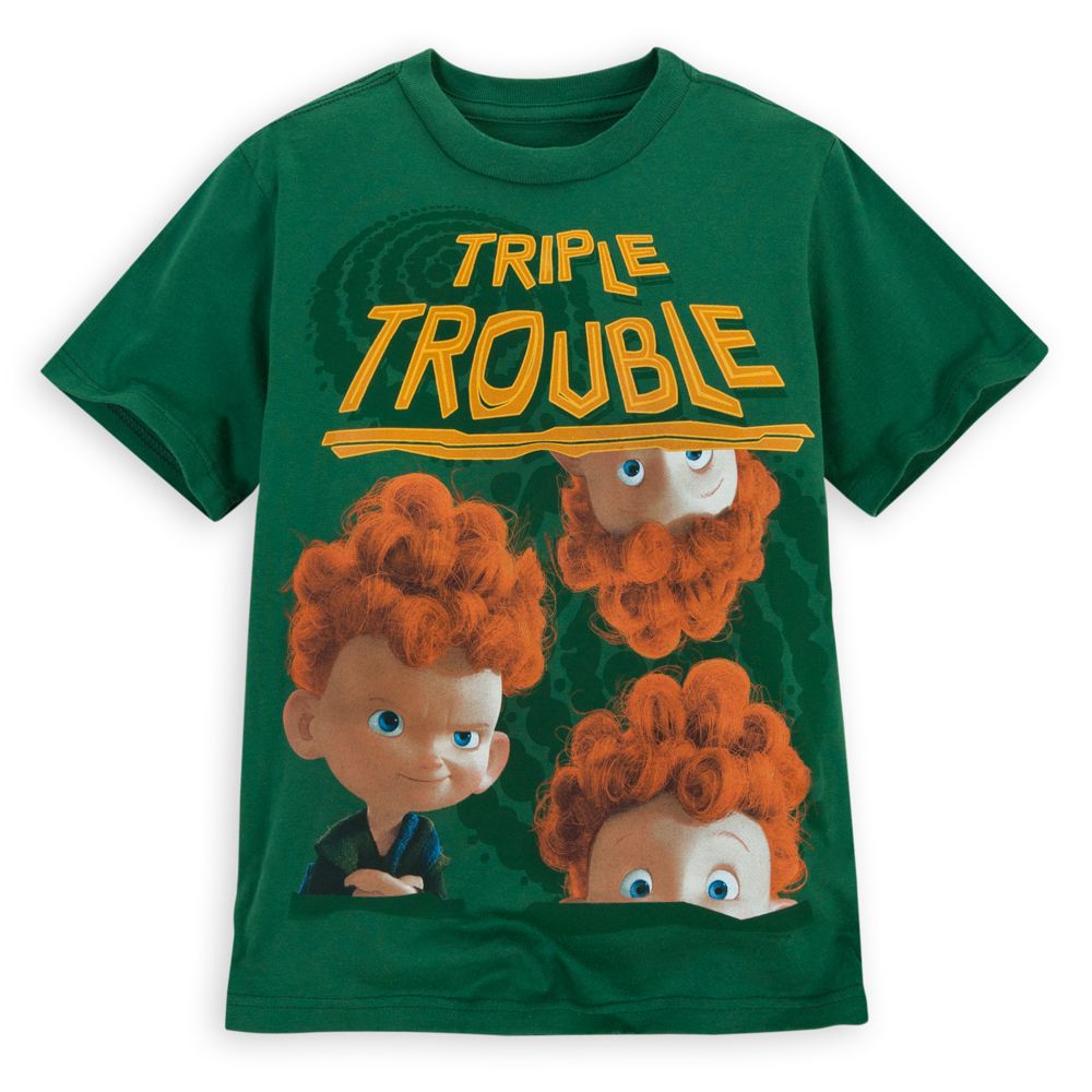 Triple Trouble Brave Tee for Boys