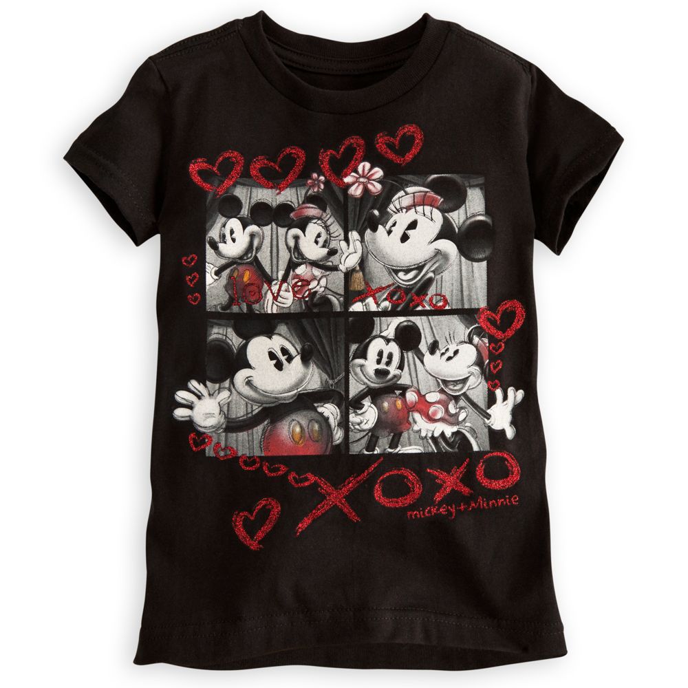 Minnie and Mickey Mouse Tee for Girls