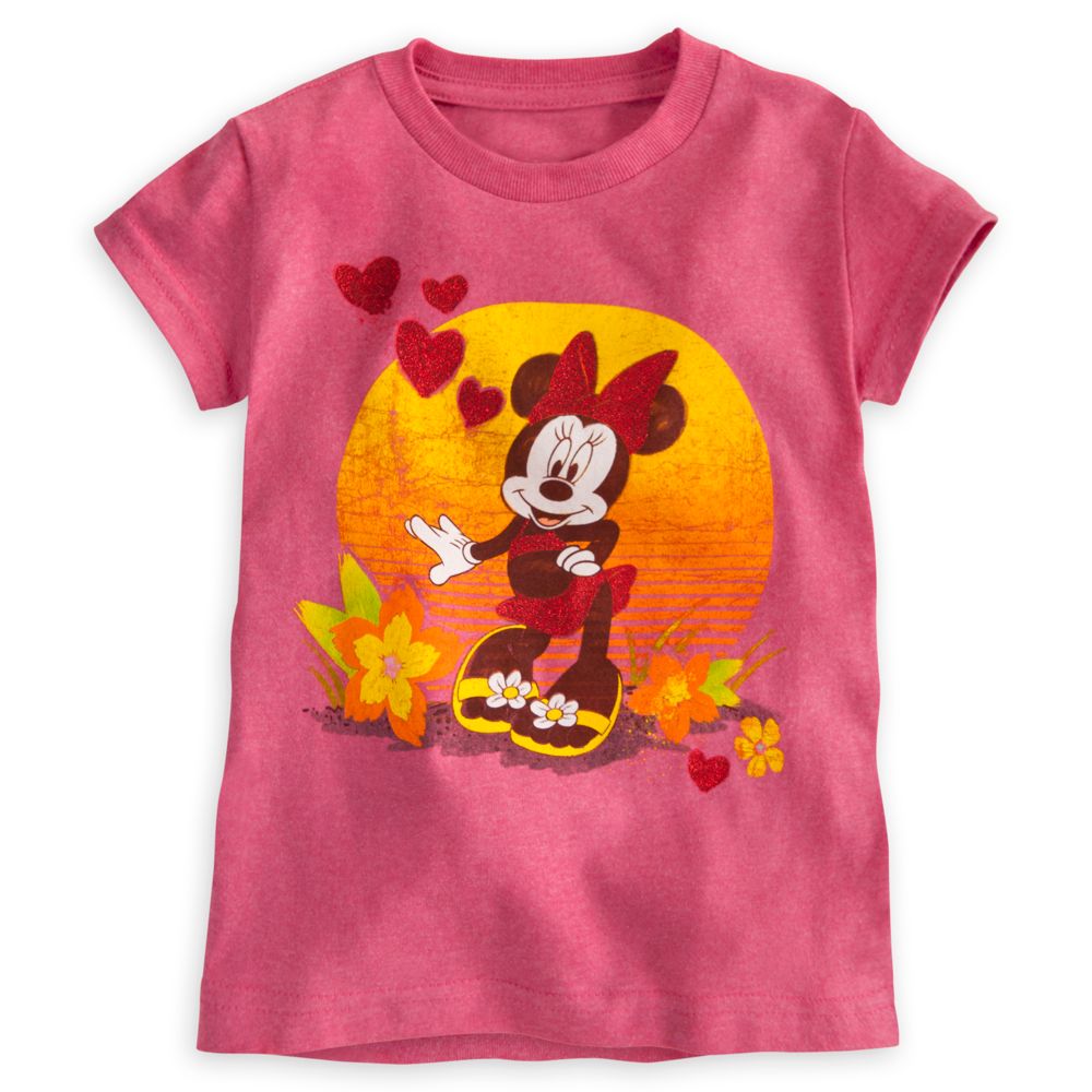 Minnie Mouse Summer Tee for Girls
