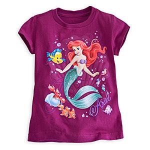Ariel and Friends Tee for Girls