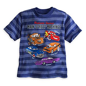 Cars Striped Tee for Boys