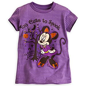 Minnie Mouse Halloween Tee for Girls