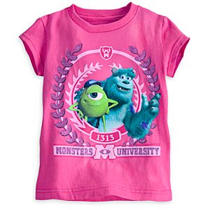 Mike and Sulley Tee for Girls - Monsters University