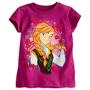 Anna Tee for Girls - Frozen