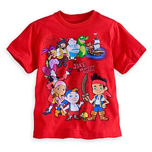 Jake and the Never Land Pirates Tee for Boys