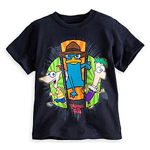 Phineas and Ferb with Perry Tee for Boys