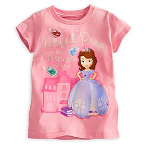 Sofia the First Tee for Girls