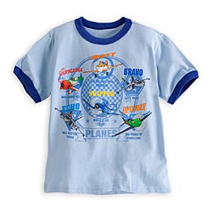 Planes Ringer Tee for Boys