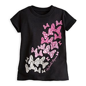 Minnie Mouse Bow Tee for Girls