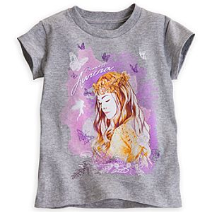Princess Aurora Tee for Girls - Maleficent